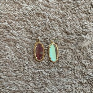 Kendra Scott iridescent earrings